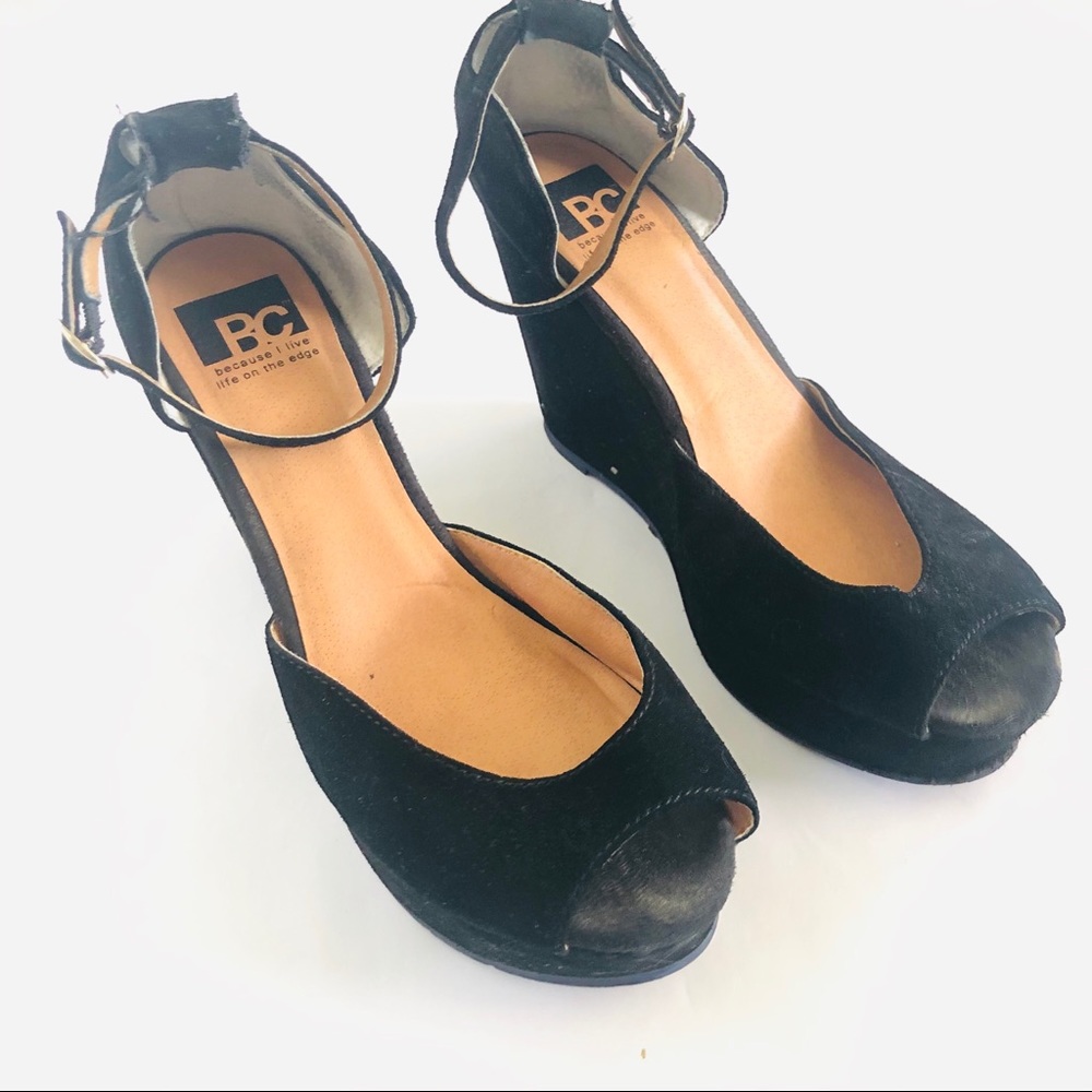 1 for $15 or 2/$20 SHOE SALE! Because I Live Life on the Edge Wedge - Women's 9